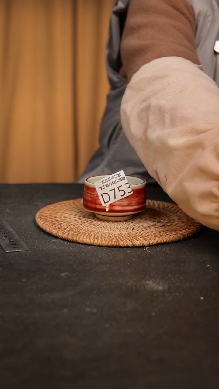 【闪购商品】瓷片景德镇泥泥陶瓷多肉花盆