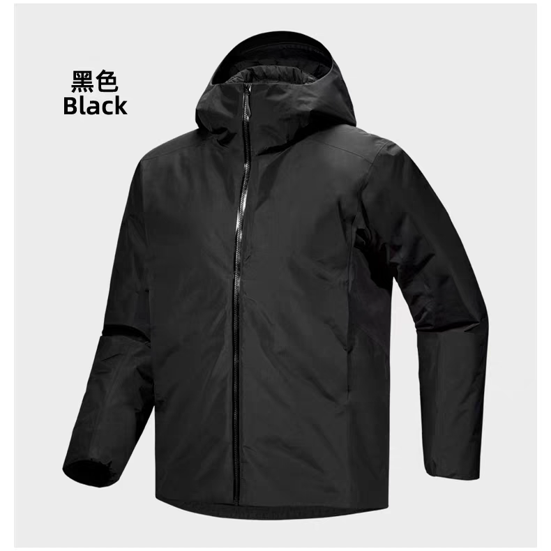 索拉 档 男女情侣户外拒水防寒保暖鹅绒连帽时尚