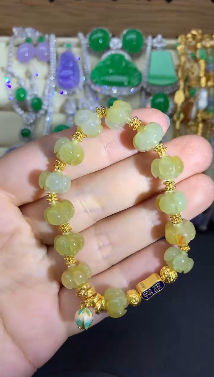 未镶嵌手链翡翠241-中国好珍宝