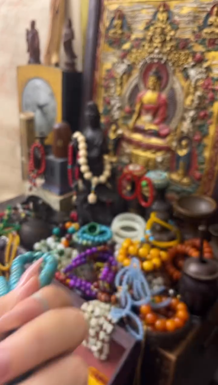 香榧木----庆楠藏------松松108颗带吊坠