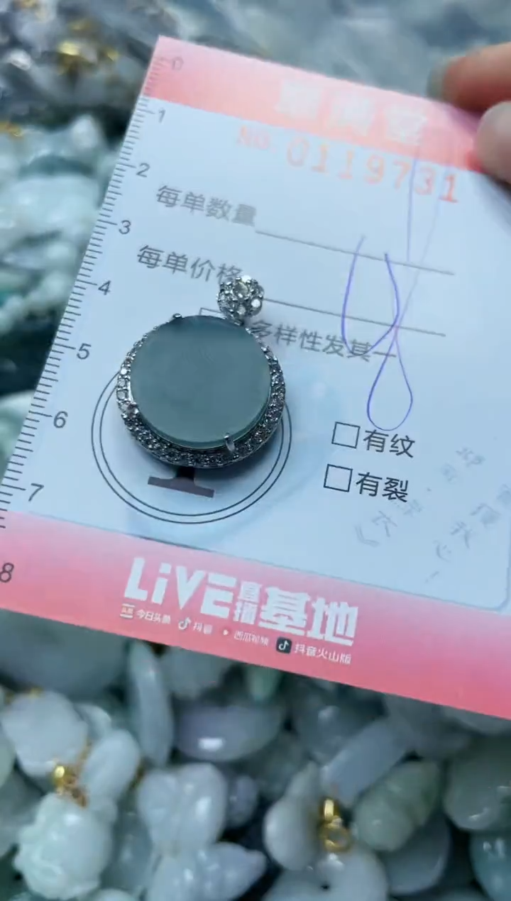 【闪购商品】翡翠未镶嵌颈饰闪购0119731