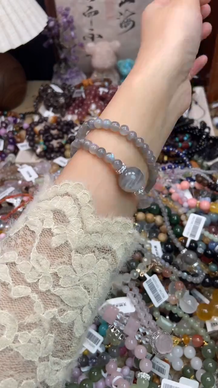 未镶嵌手链月光石459