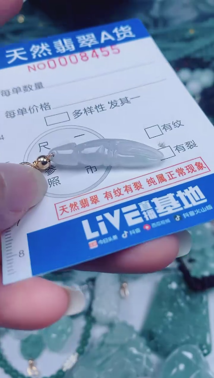 颈饰未镶嵌翡翠00008455