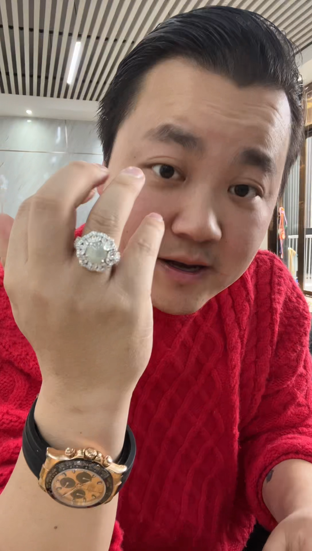 【闪购商品】翡翠戒指合金戒指