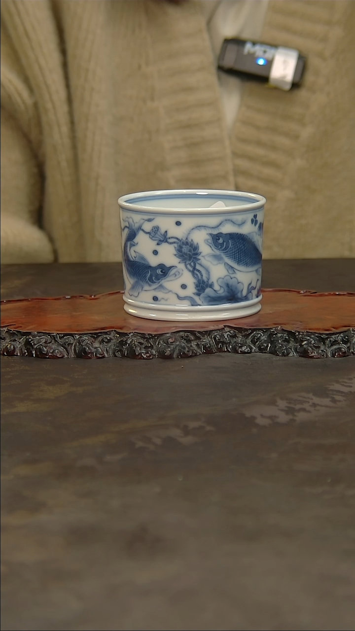 【闪购商品】望月怀古鱼藻主人杯