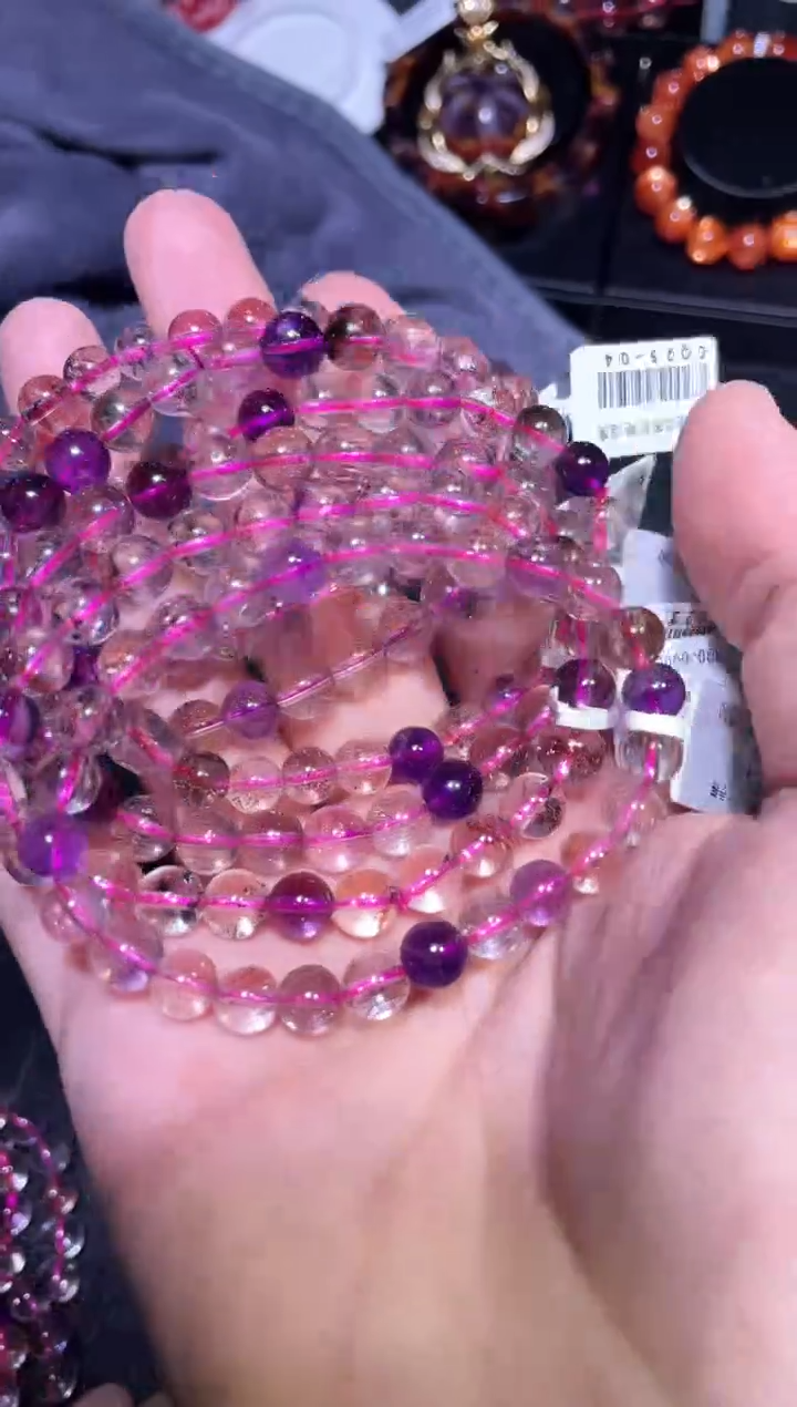 【闪购商品】水晶手链未镶嵌超七单圈A7（多样性发其一）