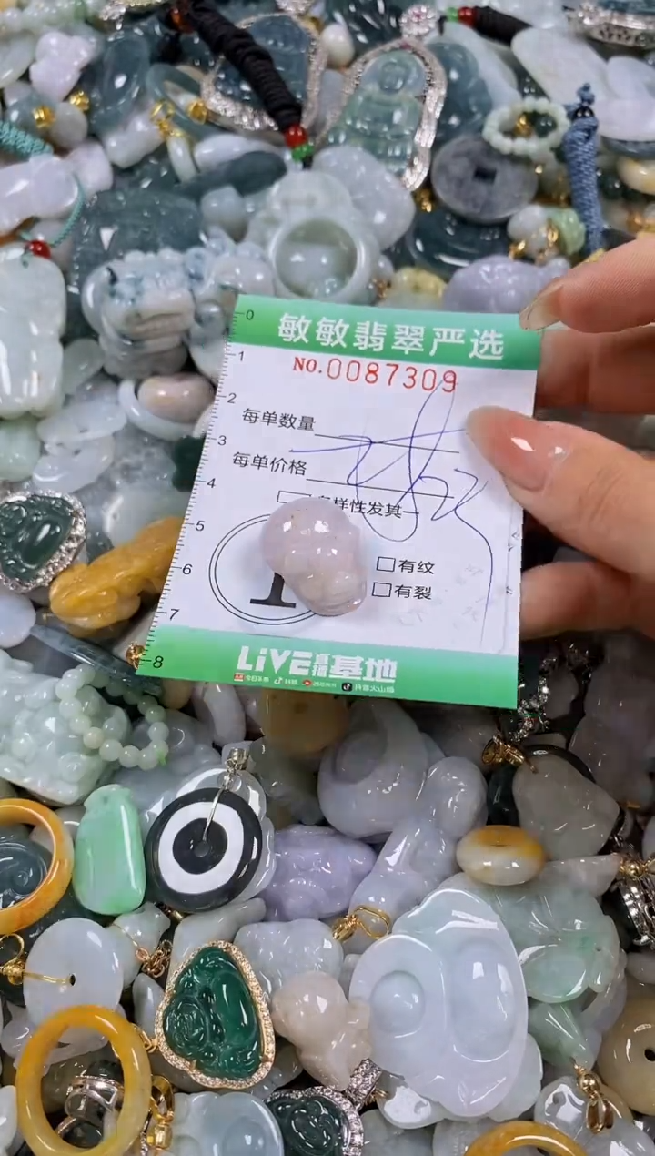 【闪购商品】翡翠颈饰未镶嵌闪购商品0087309