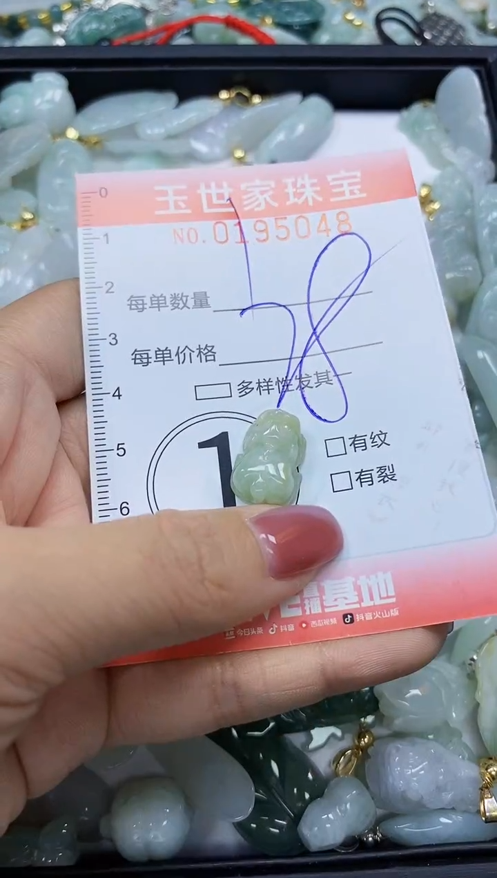 【闪购商品】翡翠颈饰未镶嵌闪购0195048