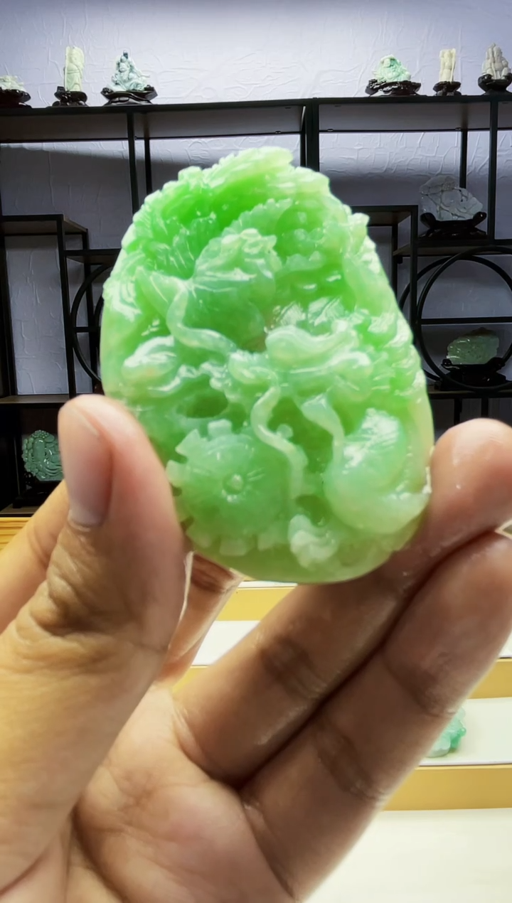 【闪购商品】定制翡翠未镶嵌毛货01220032