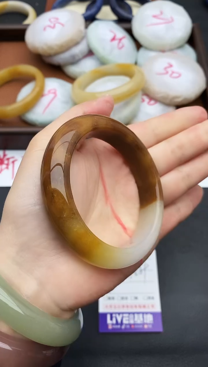 未镶嵌手镯石英质玉207+58/59