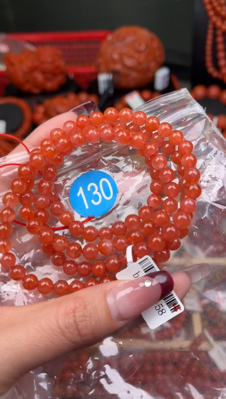 【闪购商品】南红玛瑙珠宝奇石未镶嵌130-6+