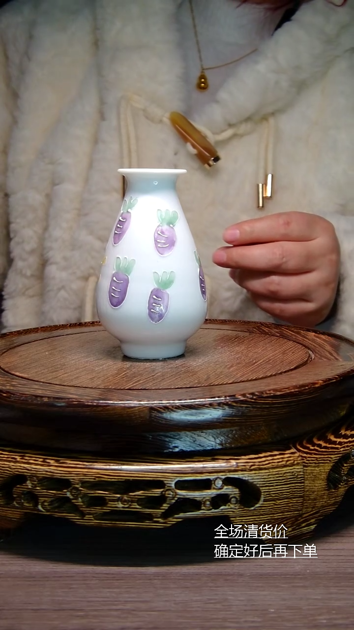 【闪购商品】摆件纯手工手绘杯子景德镇