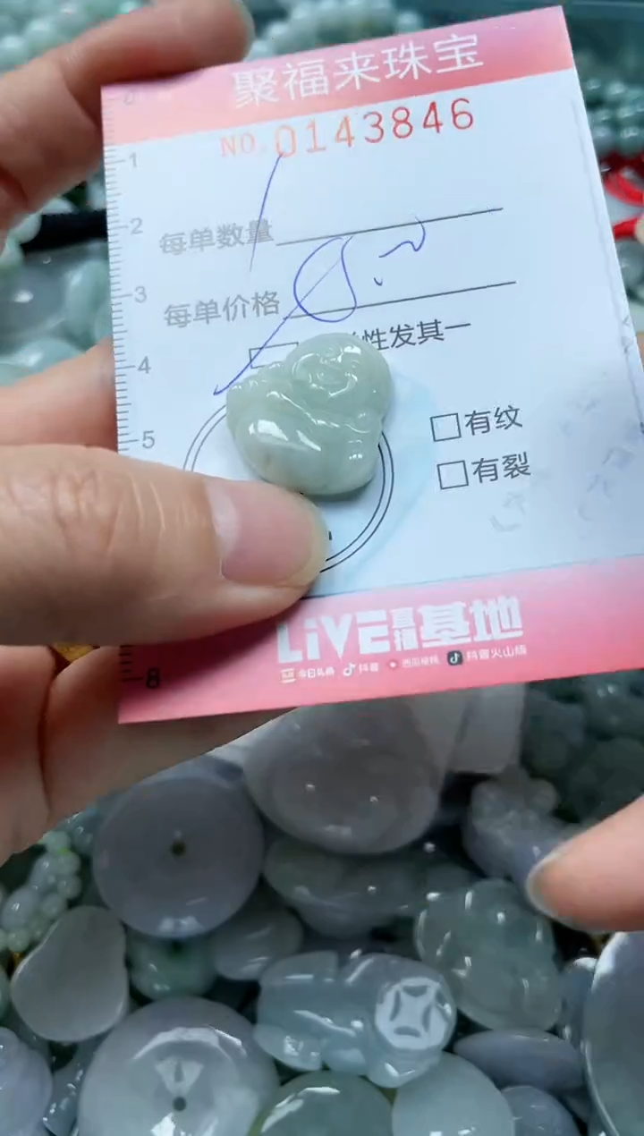 【闪购商品】翡翠未镶嵌颈饰闪购0143846多样性发其一