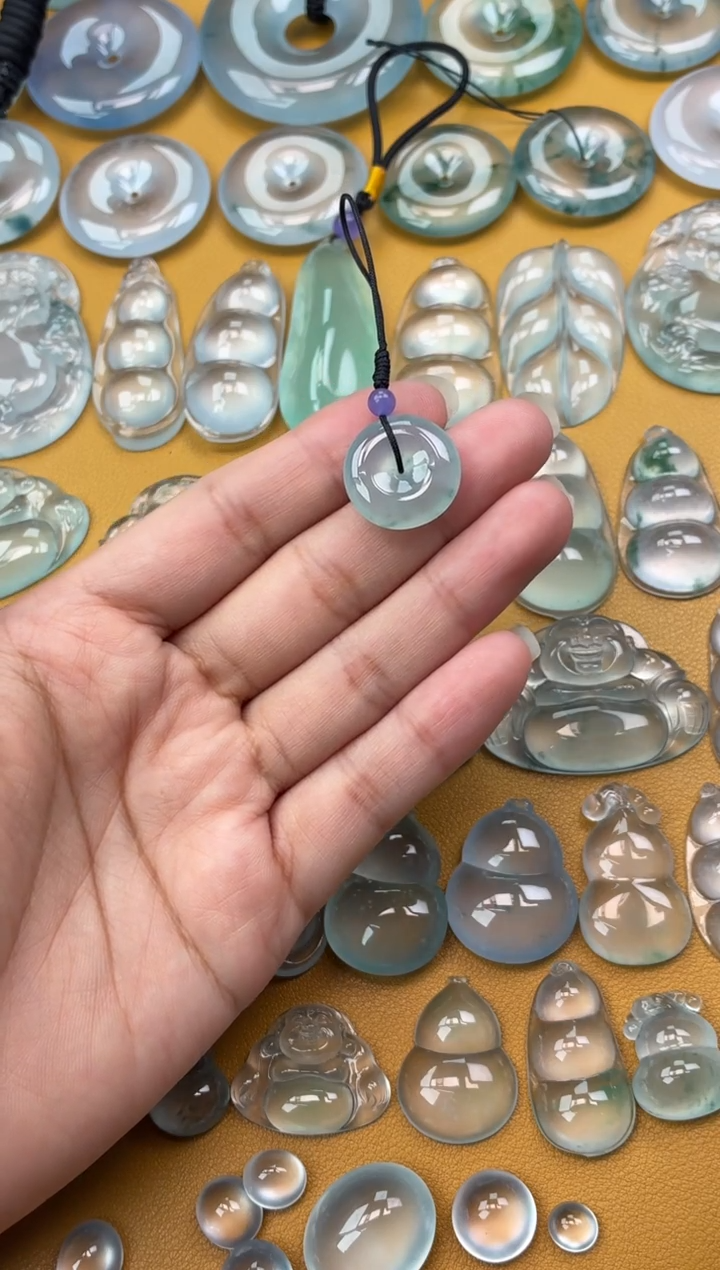 吊坠(不含链)未镶嵌翡翠1 平安扣 18 5.1