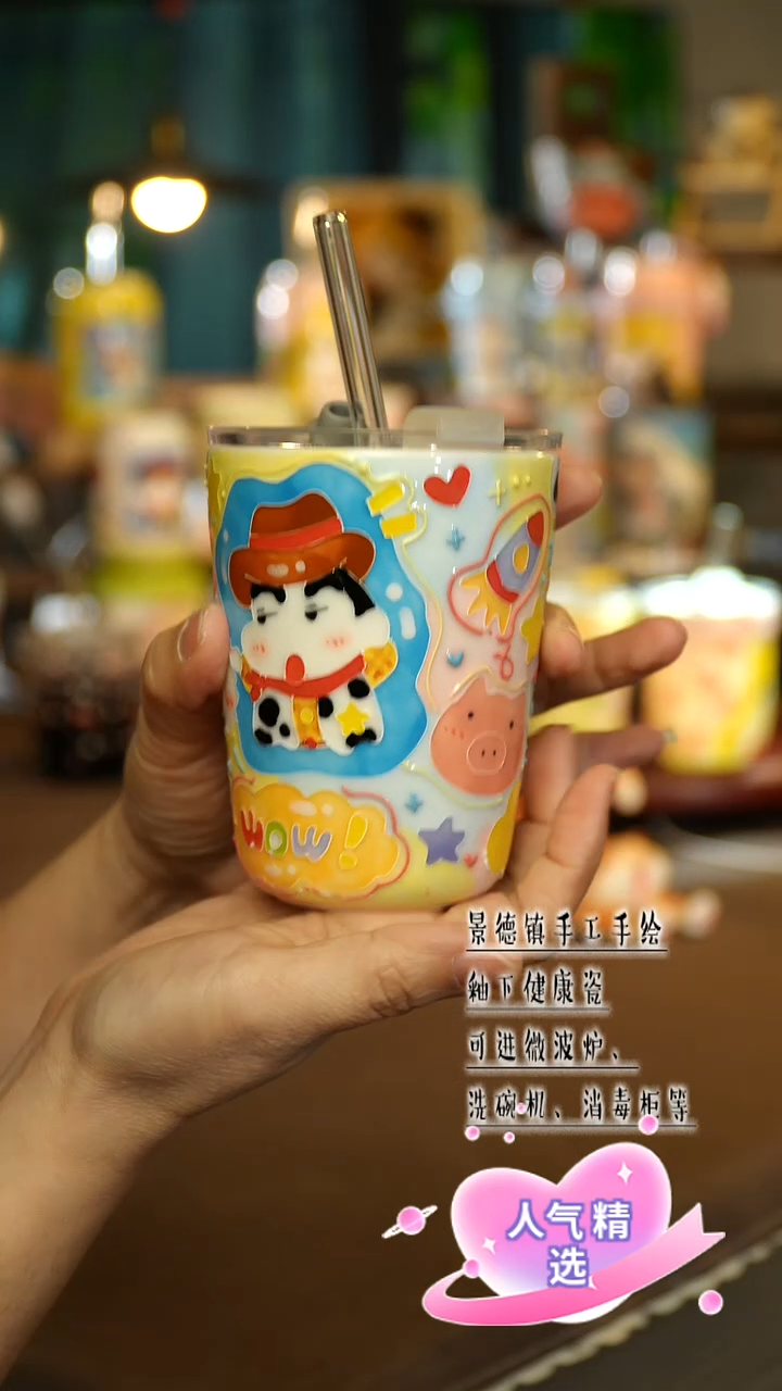 景德镇手绘陶瓷&A434