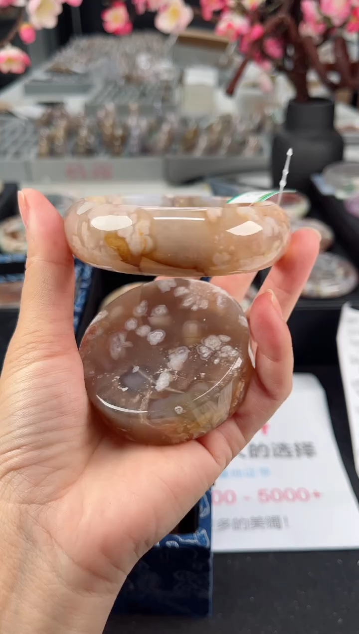 【闪购商品】石英质玉手镯未镶嵌63圈口（赠送镯心）1751891