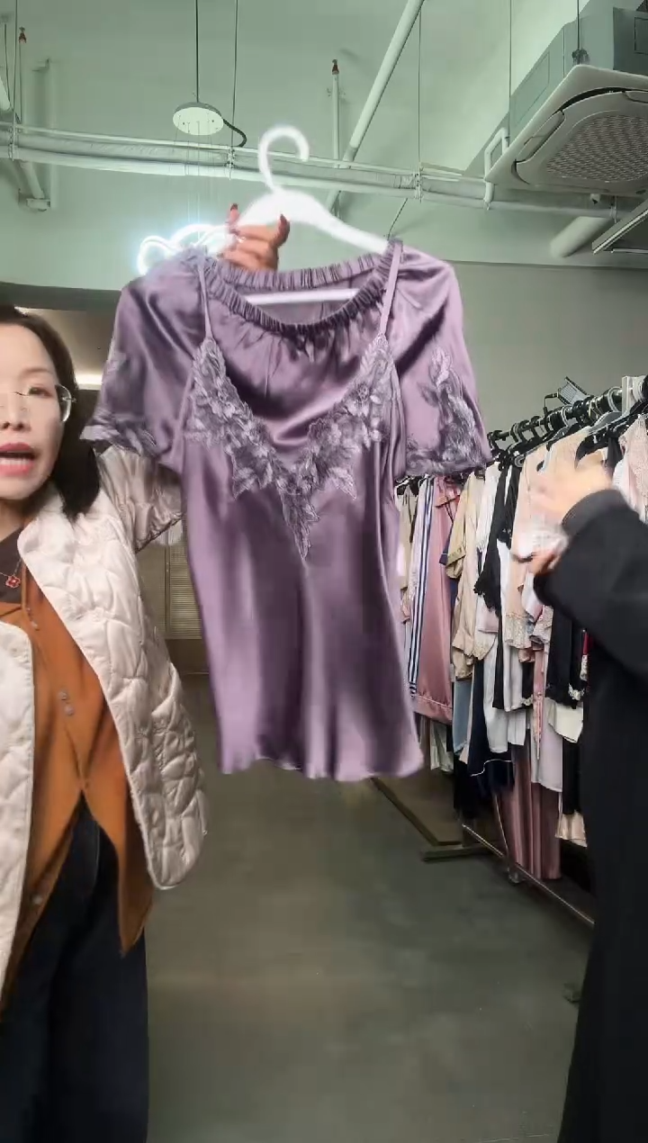 桑蚕丝桑蚕丝吊带短裤461