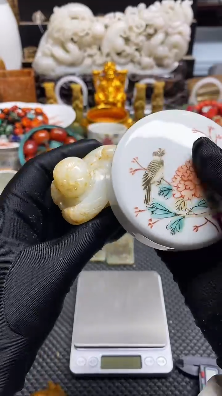 【闪购商品】瓷片瓷片瓷器摆件 1个