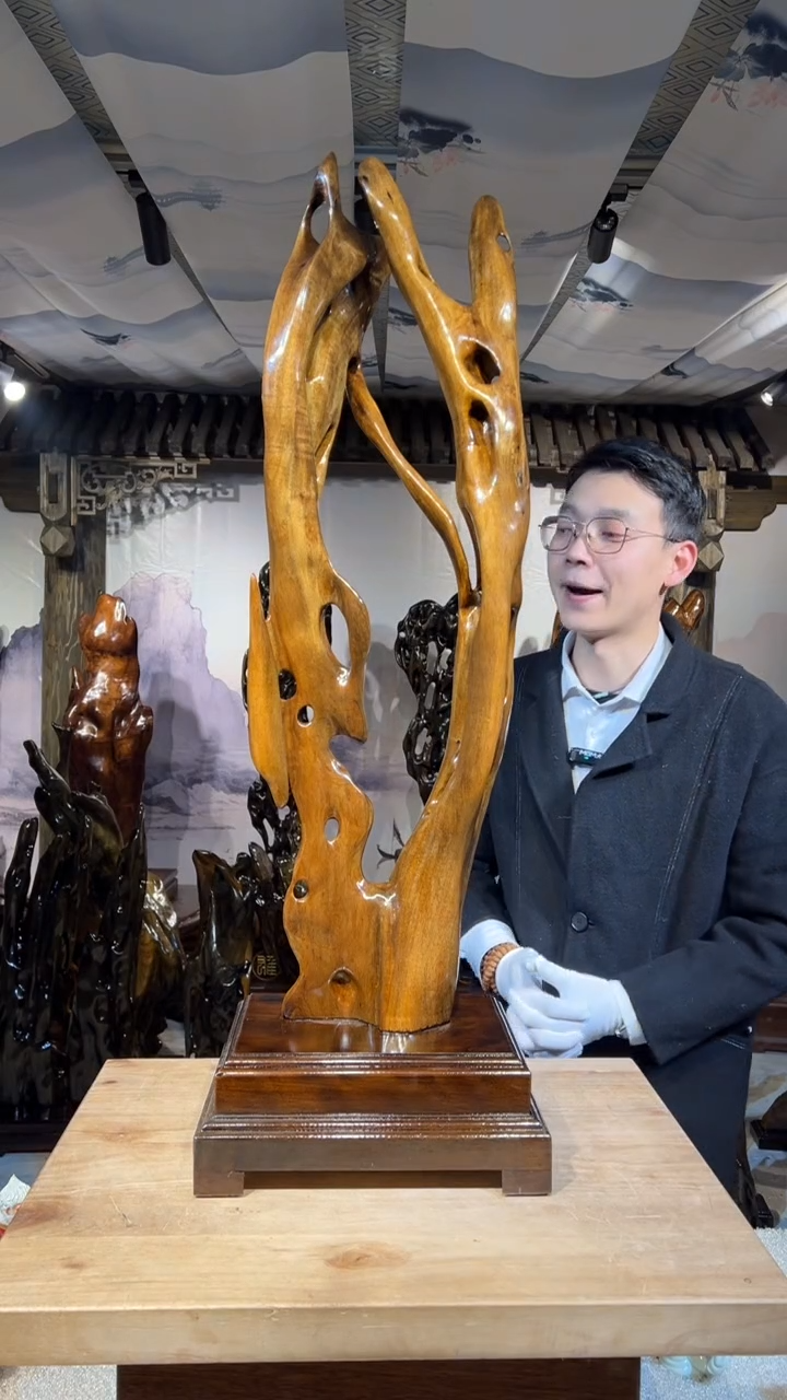 【闪购商品】金丝楠金丝楠小叶桢楠摆件