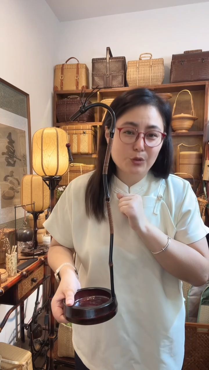 竹制手工吊香炉香插