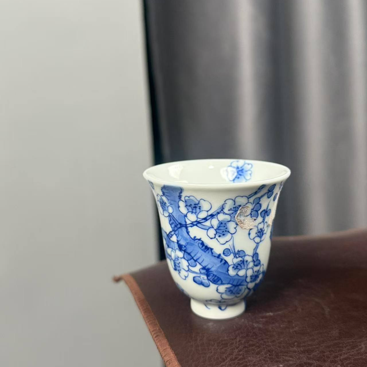 有瑕疵梅花铃铛杯