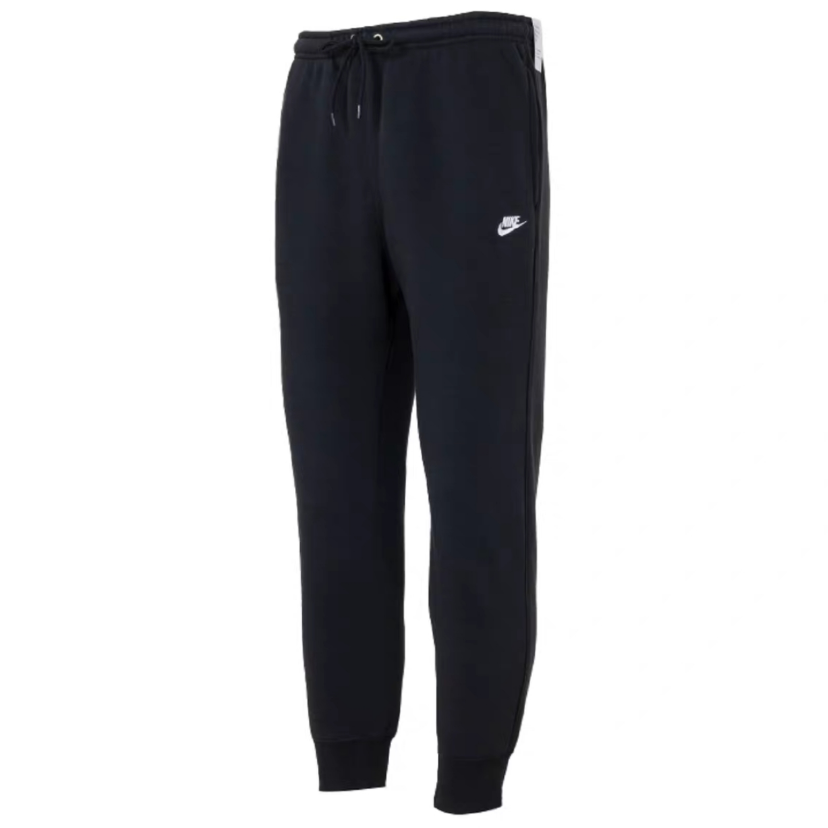耐克/NIKE男子黑色加绒休闲百搭束脚运动长裤休闲裤 FN3788010