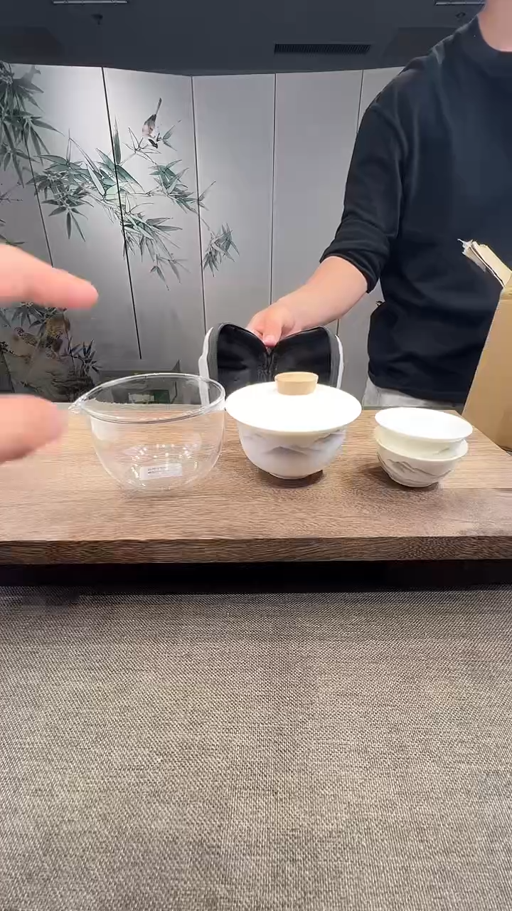 @微光茶器水墨清山旅行茶具G1514