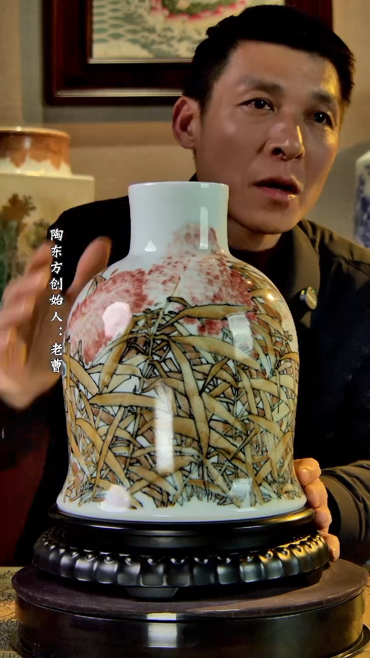 【闪购商品】其他景德镇陶东方陶瓷艺术作品花瓶瓷板画摆件