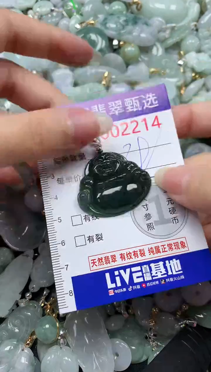 吊坠(不含链)未镶嵌翡翠2214