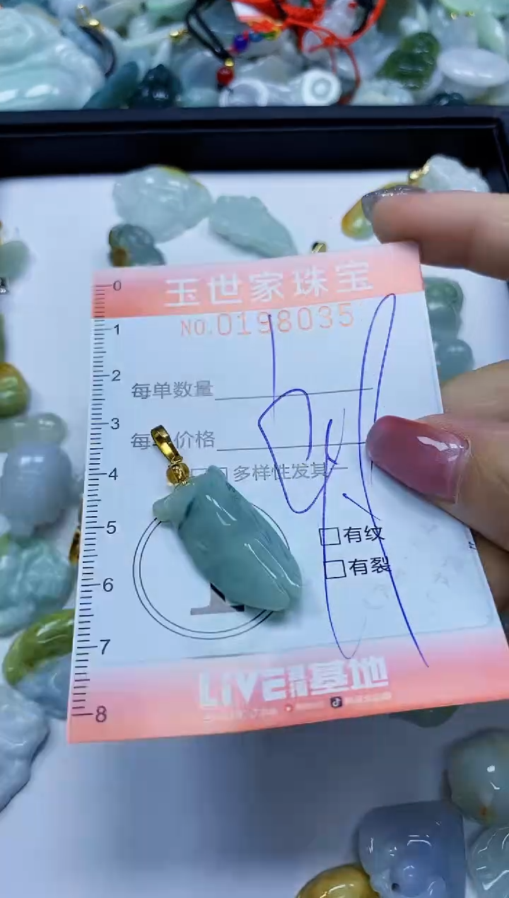 【闪购商品】翡翠颈饰未镶嵌闪购0198035