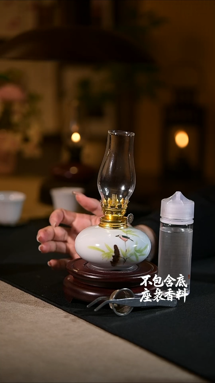 景德镇陶瓷香薰灯摆件