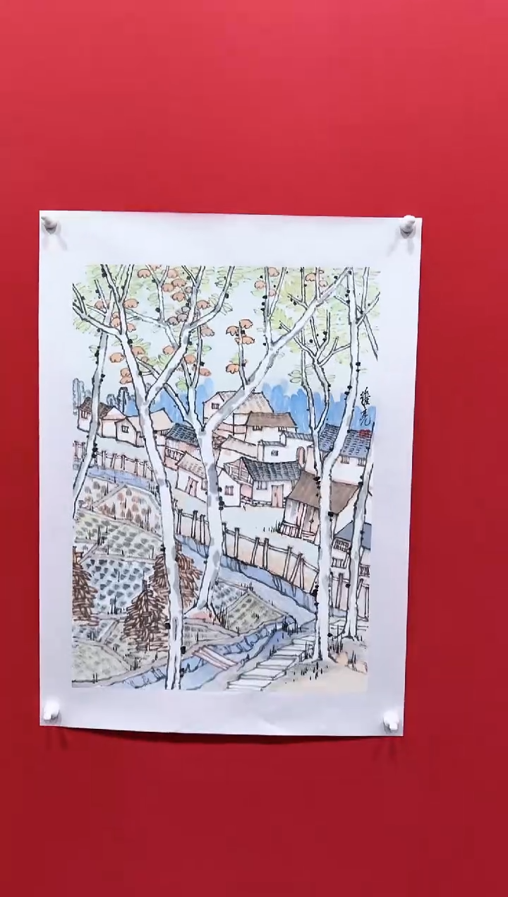 【闪购商品】国画高维亮39*55........