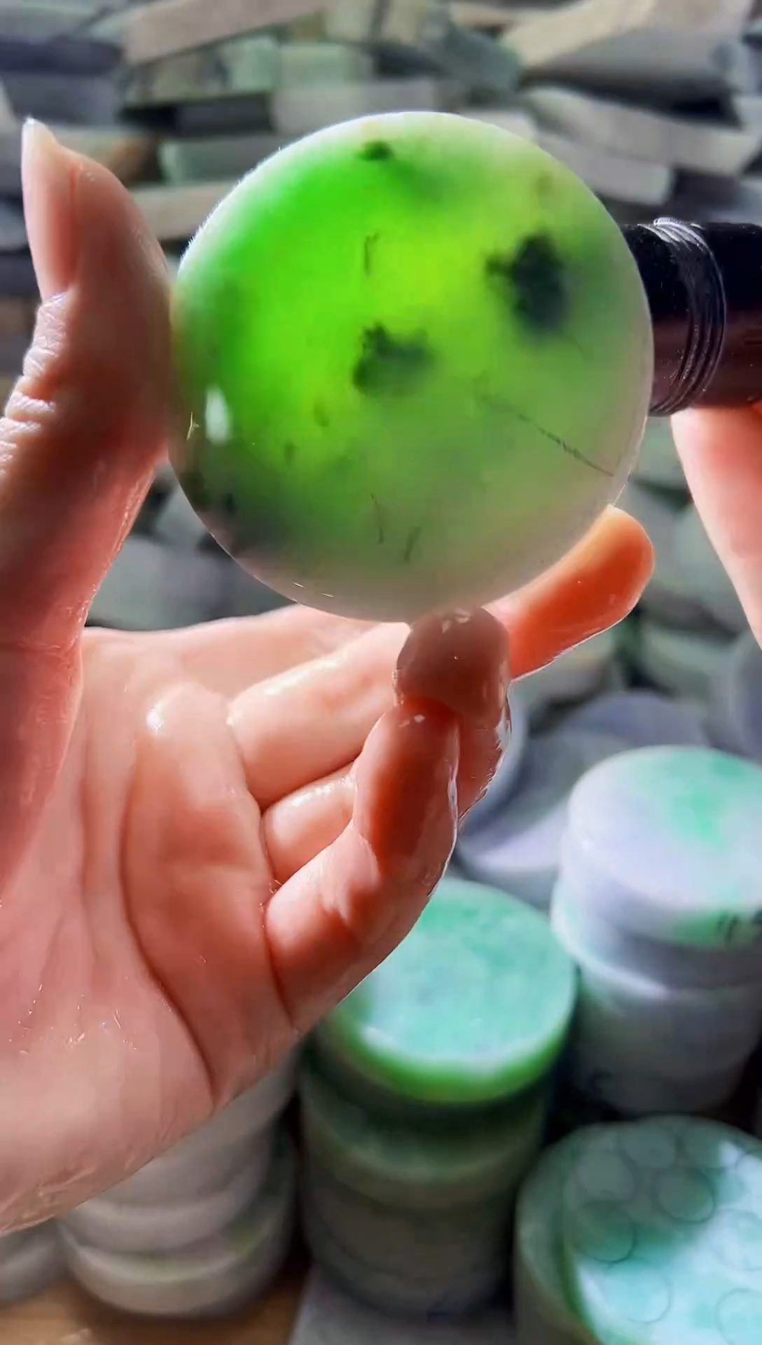 裸石翡翠天然翡翠A货余 南 473