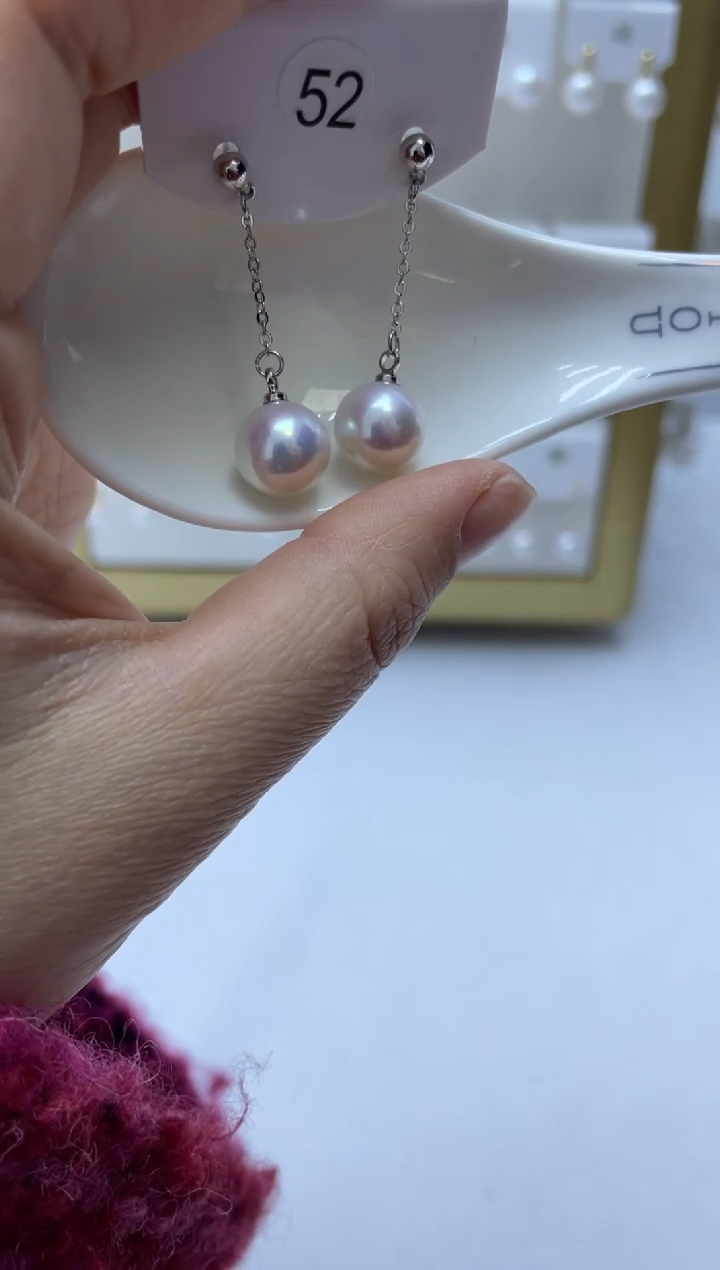 未镶嵌耳饰淡水珍珠52