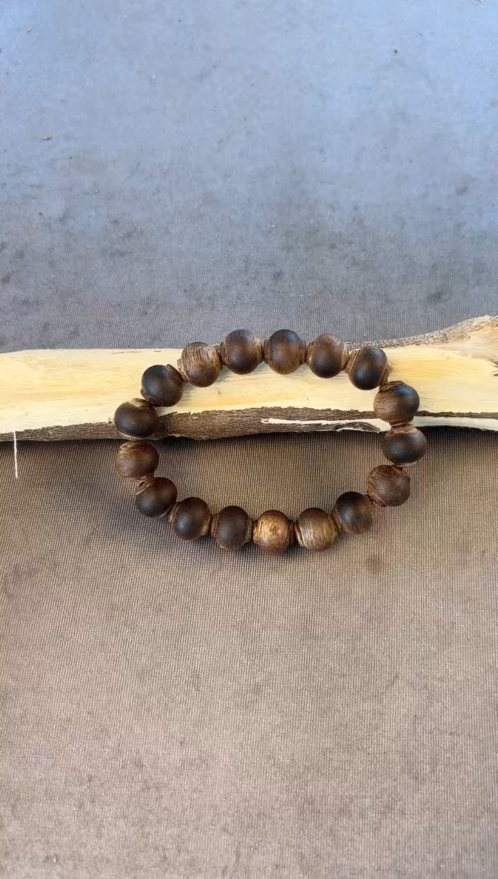 沉香沉香碎屑芽庄白奇12灯笼珠单圈沉17克+多样性发一