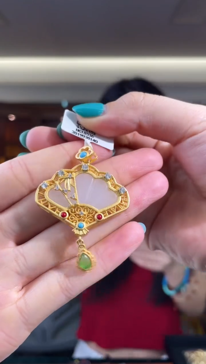 颈饰未镶嵌和田玉（多样性发一件）