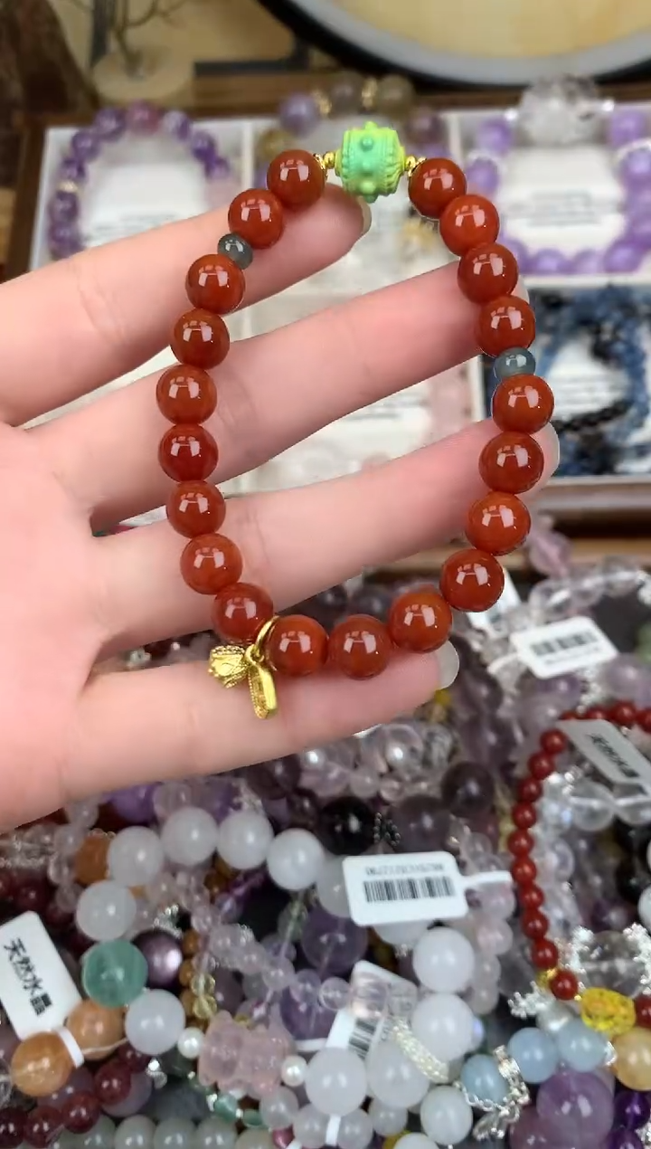 【闪购商品】玛瑙手饰未镶嵌5095手串