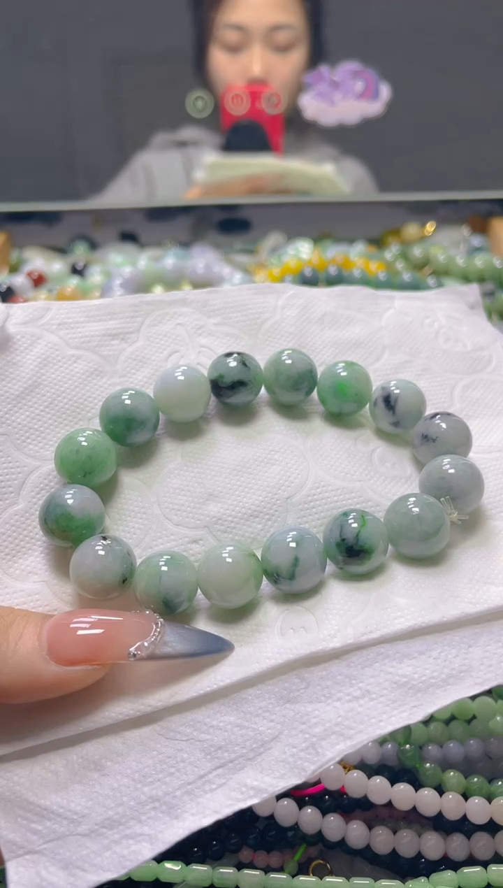 颈饰未镶嵌翡翠13MM