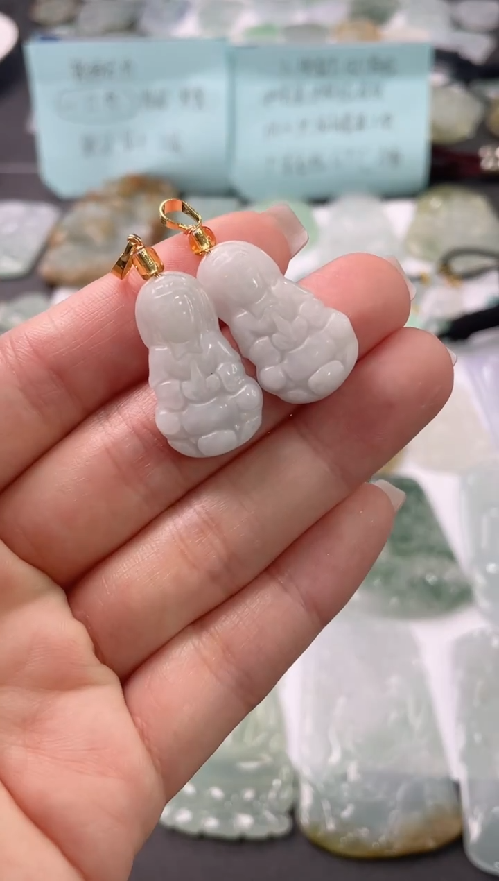 吊坠(不含链)未镶嵌翡翠多样性发其一