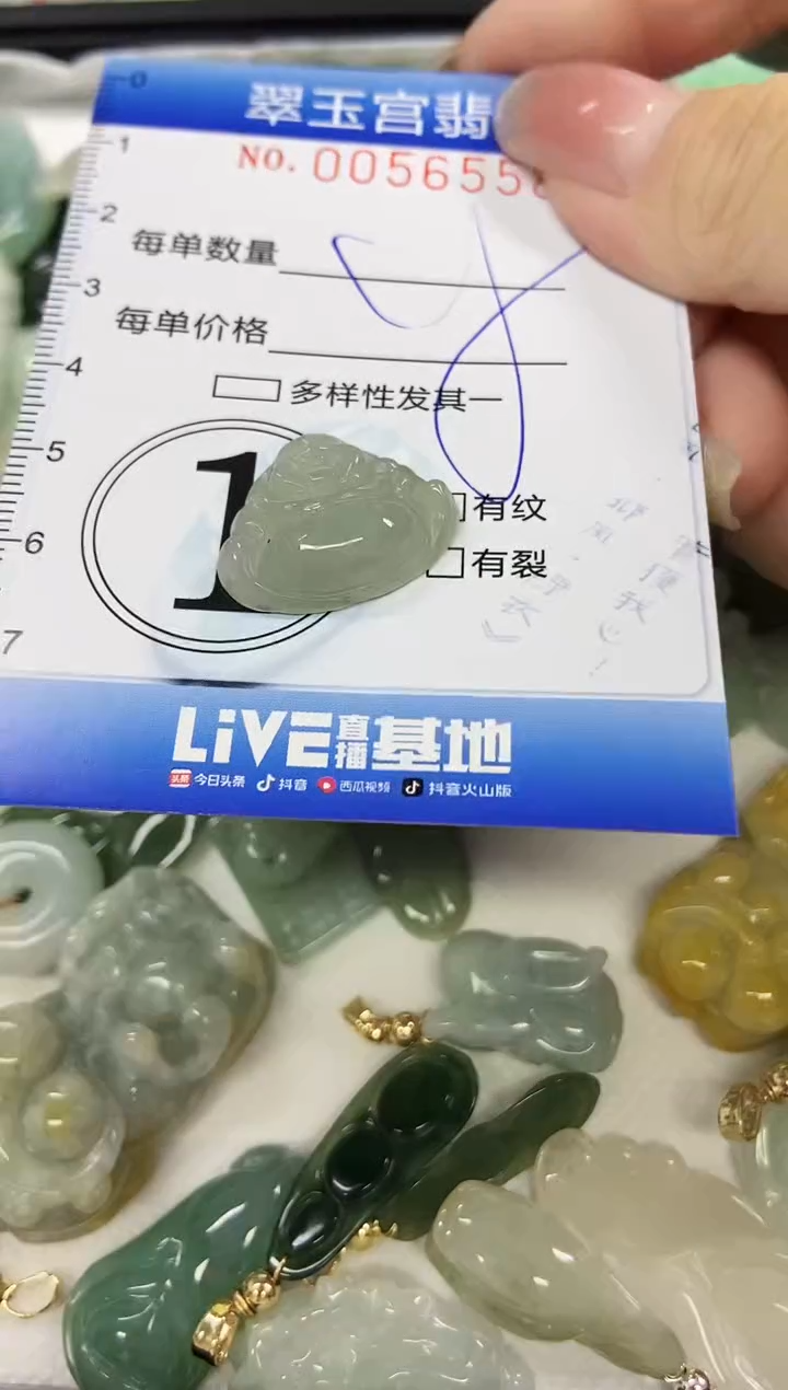 【闪购商品】翡翠颈饰未镶嵌闪购商品0056558