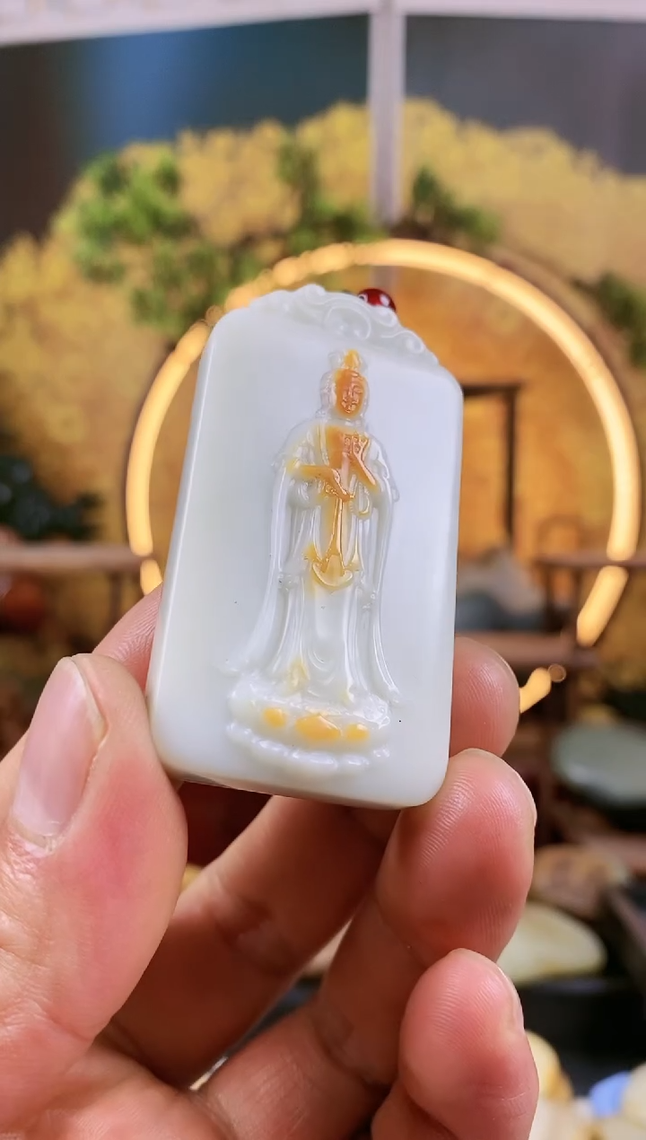 【闪购商品】和田玉挂件未镶嵌35