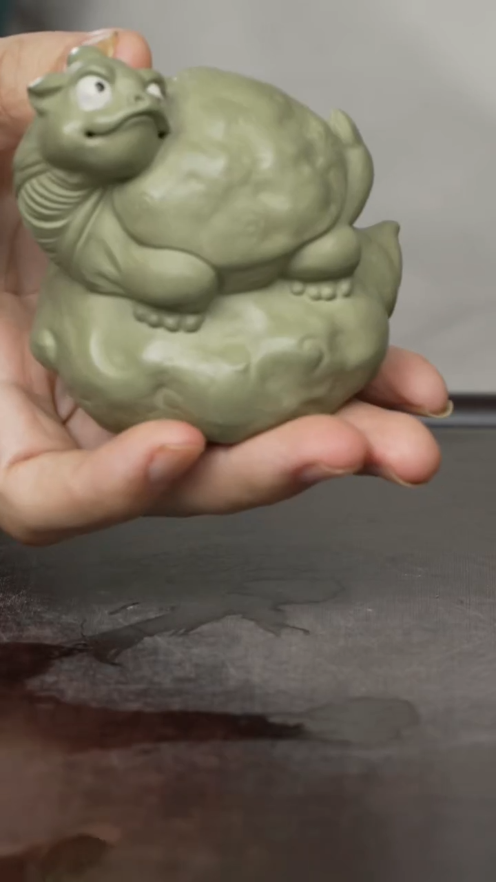 紫砂茶宠紫砂 龙龟