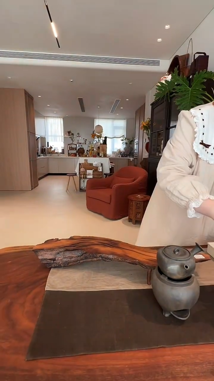 茶道摆件0000木头花台1013