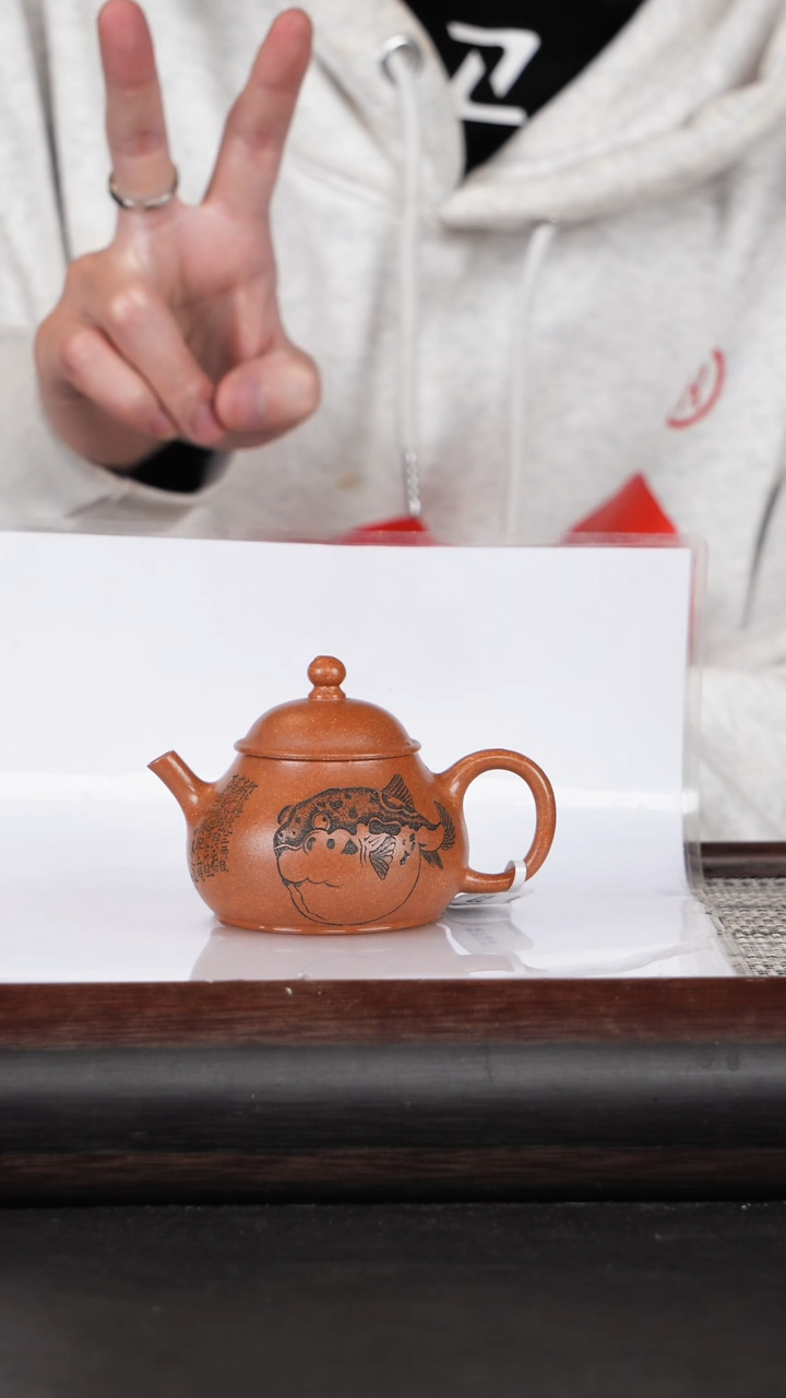 【闪购商品】紫砂茶壶47原矿紫砂壶