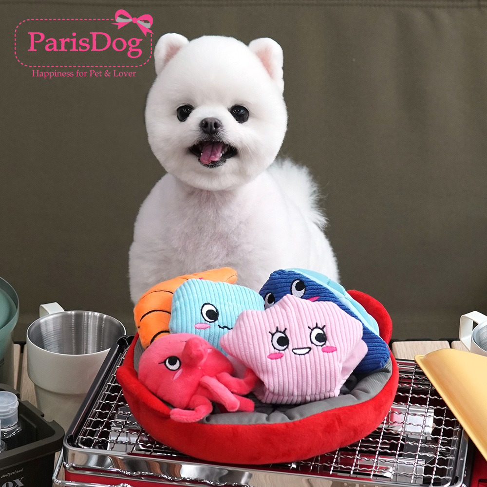 【ParisDog】蒸海鲜小吃玩具狗狗互动乐趣玩具