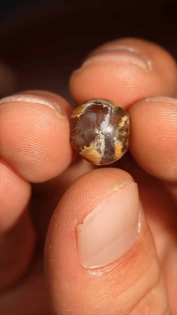 未镶嵌颈饰玛瑙/玉髓冲赛康胡子哥，DIY一204