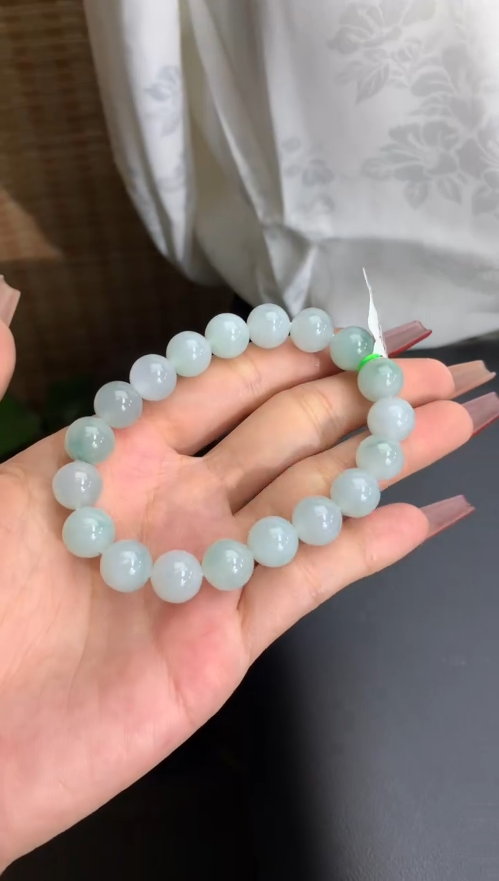 【闪购商品】翡翠手链未镶嵌卡10mm