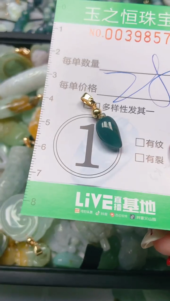 【闪购商品】翡翠颈饰未镶嵌闪购0039857