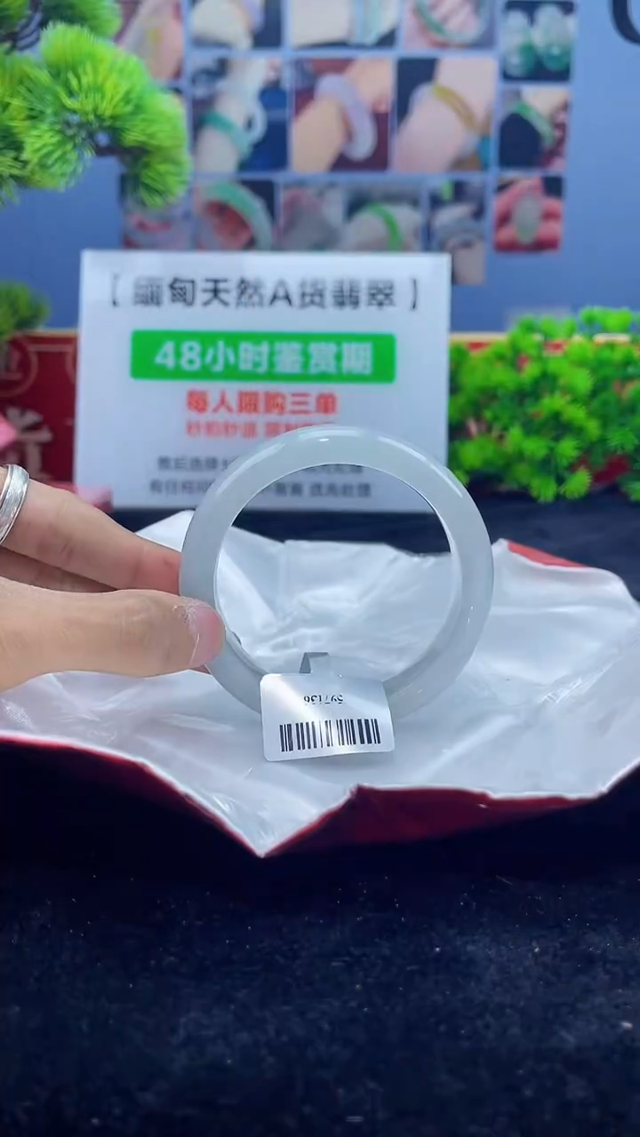 【闪购商品】翡翠手镯未镶嵌手镯8