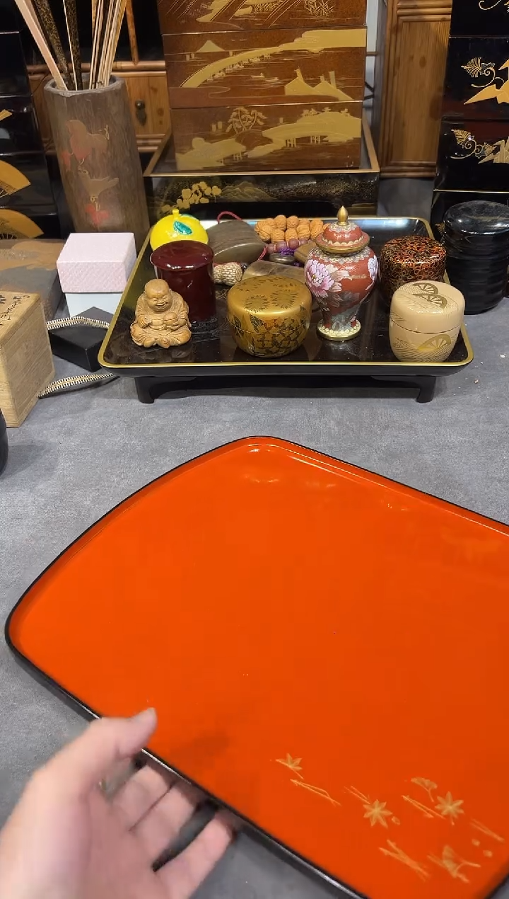 茶盘  大漆漆器大漆漆器